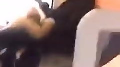 Bitch sucking in subway