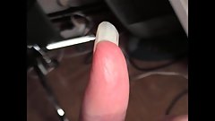 Deborah's longest thumbnails 10 years ago 2008 and 2018 nails fetish