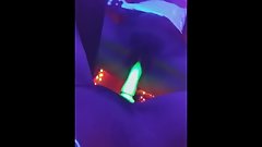 Blacklight Me Up Mirror Fuck