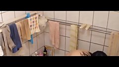 Hidden Camera Masturbation Under Desk