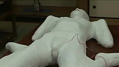 Asian teen mummification in plaster
