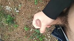 Greek teenager jerks off in public