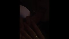 Barley legal married emo chick sucks my tiny cock