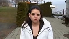 Young swiss teen blow and fuck in street