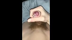 Young Teen wanks until cumming