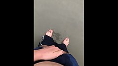 Desperate Pee in Sweatpants