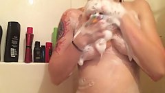 Getting dirty in the shower