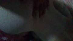 high thick white teen goes quick and hard hiding from parents