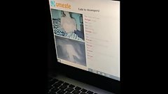 38DD teen shows tits to a big young cock