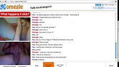 Omegle girl in pink robe moisturizes with lotion part 2