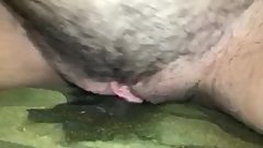 Close up pillow humping