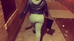 random ebony gets dick from the bus stop