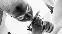 My Bestfriends Dad Eats Me Out in HER BED I Returned the Favor by Swallowin