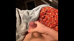Young teen boy jerking off 6.2 inch dick