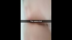 Steamy snapchat pawg legs in bath