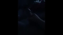 College boy cums on himself