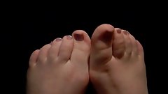 I need some help rubbing lotion on my 18 year old feet