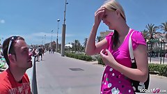 18 JAHRES ALTE URLAUBERIN WIRD AM BALLERMAN 6 GEFICKT