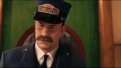 Serving hot chocolate to hot teens