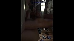 Dick in her deep making her squeal and moan