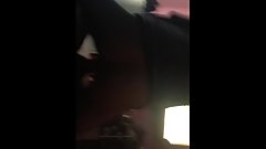 Riding My Dick w/ Parents In the Next Room (I cum inside her)