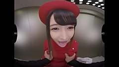 ã€VRã€‘Closed Room Elevator Girl And Dream Come True JAV âœ”
