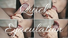 HE CAN'T HANDLE MY MOUTH ON HIS DICK, QUICK EJACULATION
