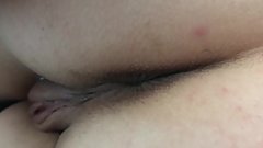 Waking her up in the morning by eating her ass and her pussy