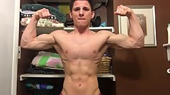 Flexing teen