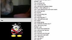 Young German couple have fun on Chatroulette with a girl