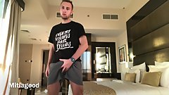 Russian homemade teen solo big cock