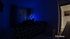 Petite girl made a wake up head and she had a hard multiple orgasm. Couple