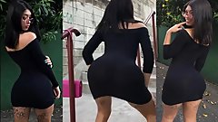 FABI HILLARY SAFADINHA DE VESTIDINHO PRETO