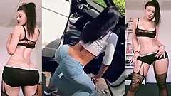 YERALDIN DANÃ‡ANDO DE CALÃ‡A COLADA NA RABA