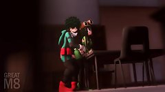 Tsuyu Asui Thighjob (Source Filmmaker - GreatM8)