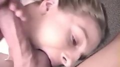 Teen Sucks dick