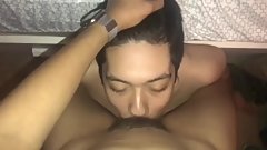Grinding her tight juicy pussy across my tongue