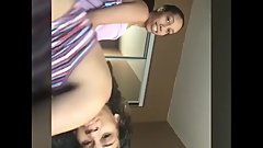 Light skin girls twerking