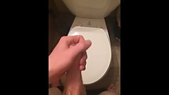 18 Year Old Blows a Fat Load