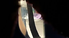 Ado espionnÃ©e sous la douche Ã  la chatte poilue