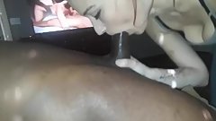 Sucks his soul clean out of his BBC