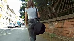 Hot Teen In Tight Jeans 10.05.2018.