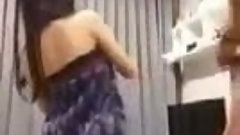 Thai Girls Strip on Camera with Famous Song