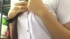 Thai study like show me she sexy body in fb
