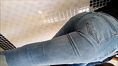 Bunda da magrinha linda de jeans novinha gata