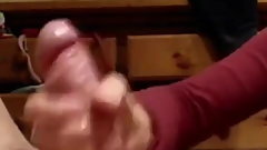 CFNM handjob till cum