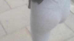 Little thai beauty in grey tights 2