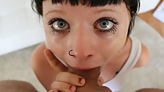 Leyla is a fucked up goth teen