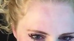 Ex gf takes dick deep in mouth