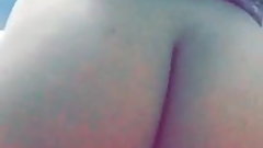 Egyptian teen showing her ASS